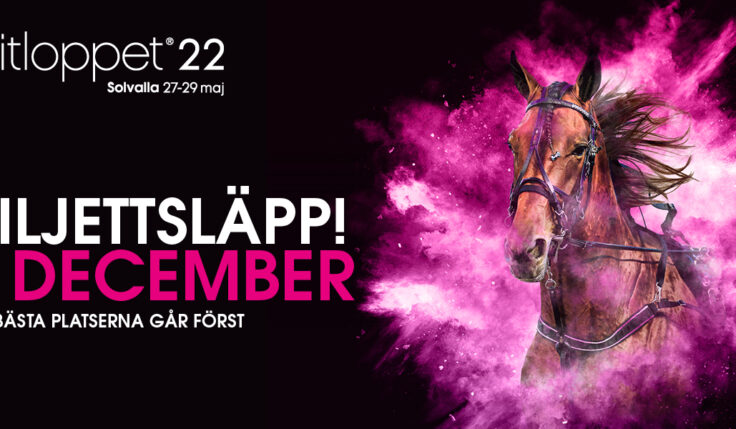 SNART SLÄPPS BILJETTER TILL ELITLOPPET 2022