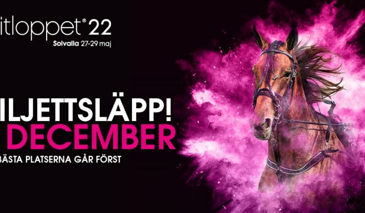 SNART SLÄPPS BILJETTER TILL ELITLOPPET 2022