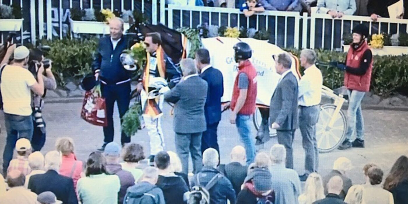 Hesiod och Ulf Ohlsson skrällvann Grosser Preis von Deutchland