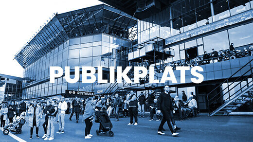 Entrébiljett publikplats